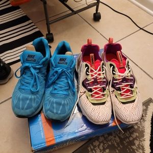 Bundle of Nike D/MS/X, White Sneakers, Size 10.5Nike Men's Lunarglide 6 running